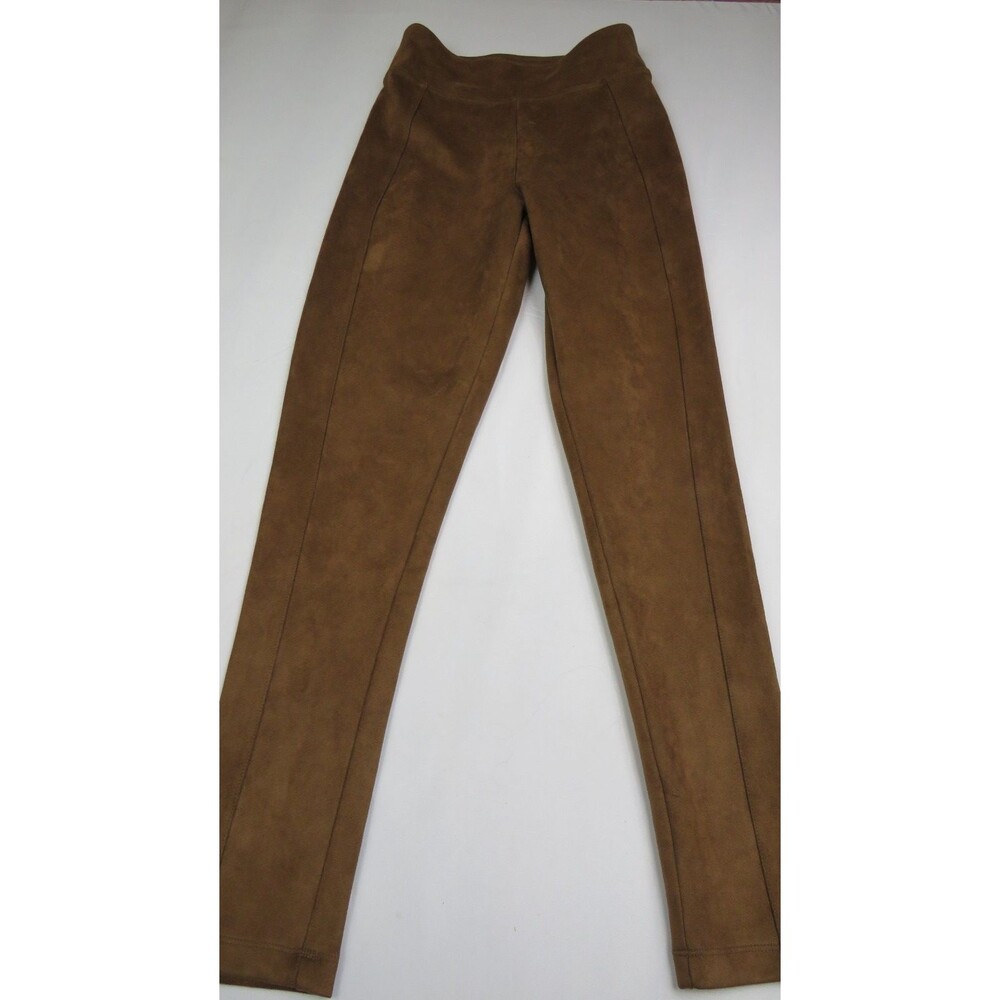 Splendid Beige Faux Suede Ankle Leggings | XS Regular